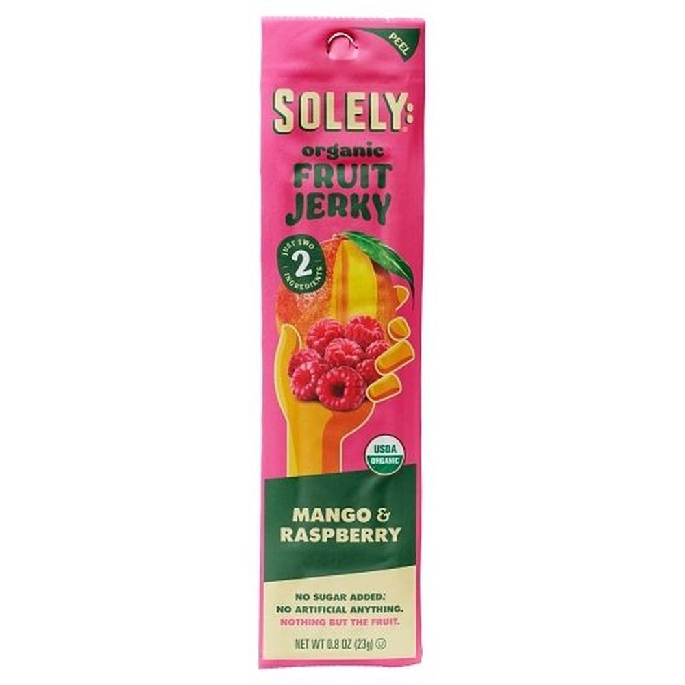 Solely No Added Sugar Mango and Raspberry Fruit Bar, 0.8 Ounce -- 72 ...