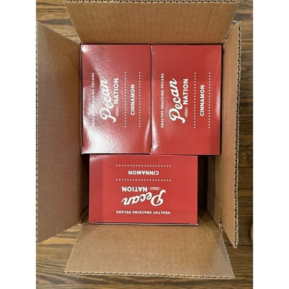 Pecan Nation Cinnamon Pecans, 2.25 Ounce -- 24 Per Case