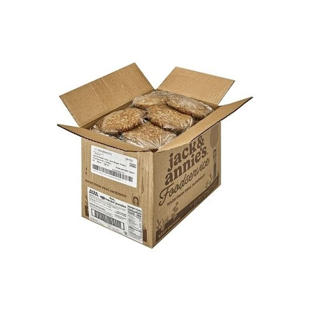 Jack & Annie's Jackfruit Burger, 40 Count -- 4 Per Case