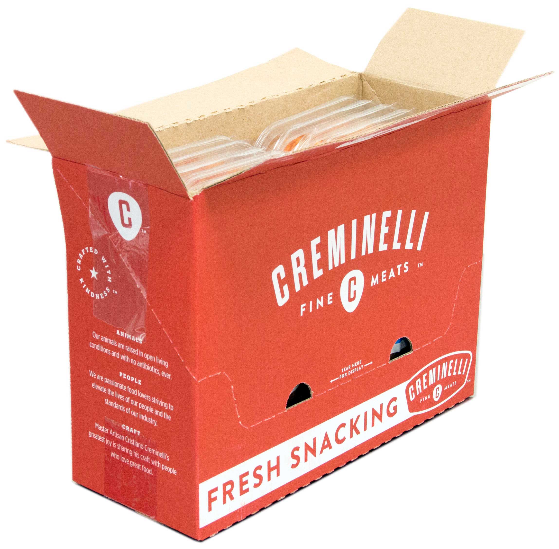 Creminelli Fine Meats Prosciutto Aged Mozzarella And Grissini Breadstick, 2 Ounce -- 12 Per Case