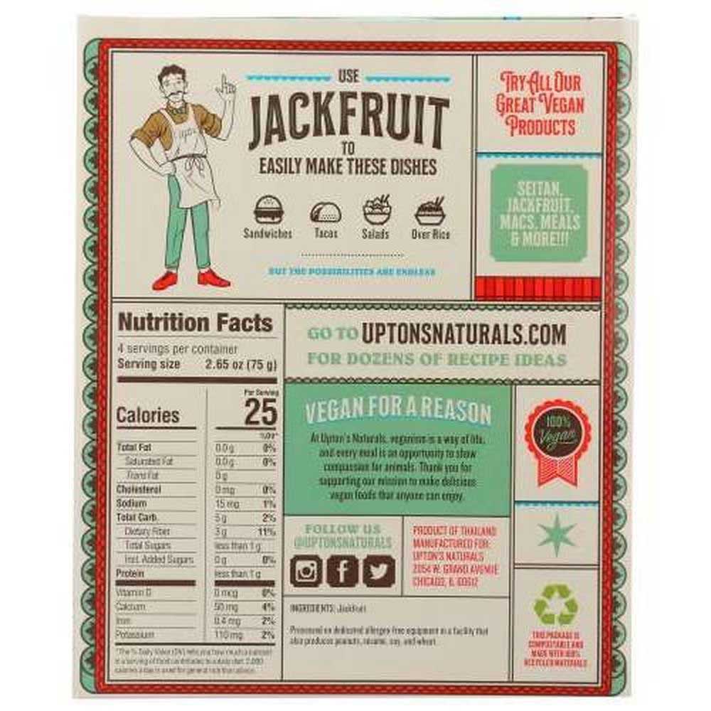 Upton's Naturals Original Jackfruit, 10.6 Ounce -- 10 Per Case