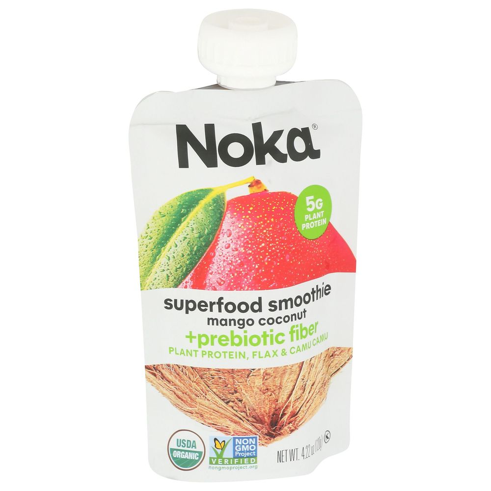 Noka Mango Coconut Superfood Smoothie, 4.22 Ounce -- 6 Per Case