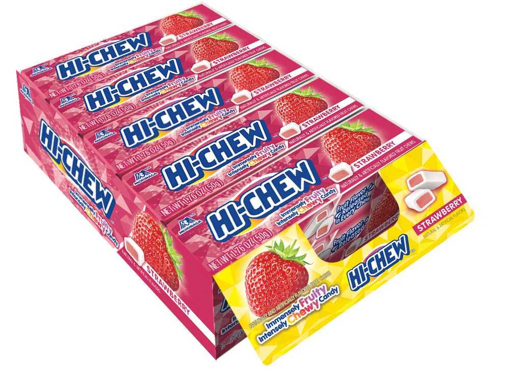 大人気定番商品 Hi Chew Strawberry Chewy Candy, 1.76 Ounce -- 180 per case. その他
