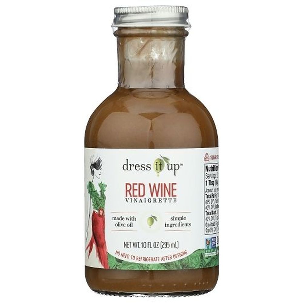 Dress It Up Red Wine Vinaigrette Salad Dressing, 10 Fluid Ounce -- 6 Per Case