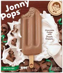 Jonnypops Dark Chocolate And Cream Smoothie Pops, 2.06 Fluid Ounce, 4 Count -- 6 Per Case