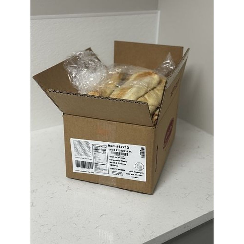 Depalo Foods Three Meat And Cheese Stromboli, 14 Ounce -- 12 Per Case