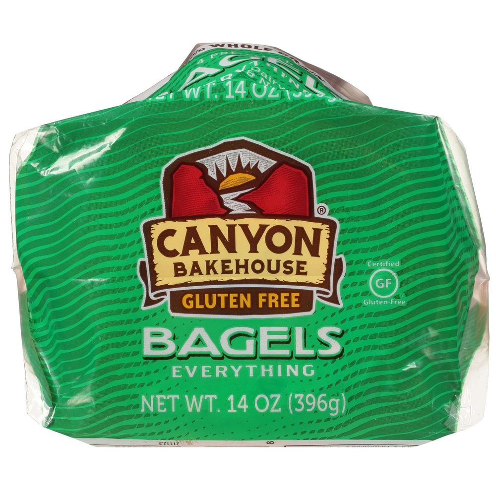 Canyon Bakehouse Gluten Free Everything Bagel, 14 Ounce -- 6 Per Case