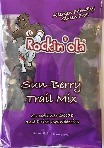 Rockin'ola Sun Berry Trail Mix, 2.16 Ounce -- 150 Per Case