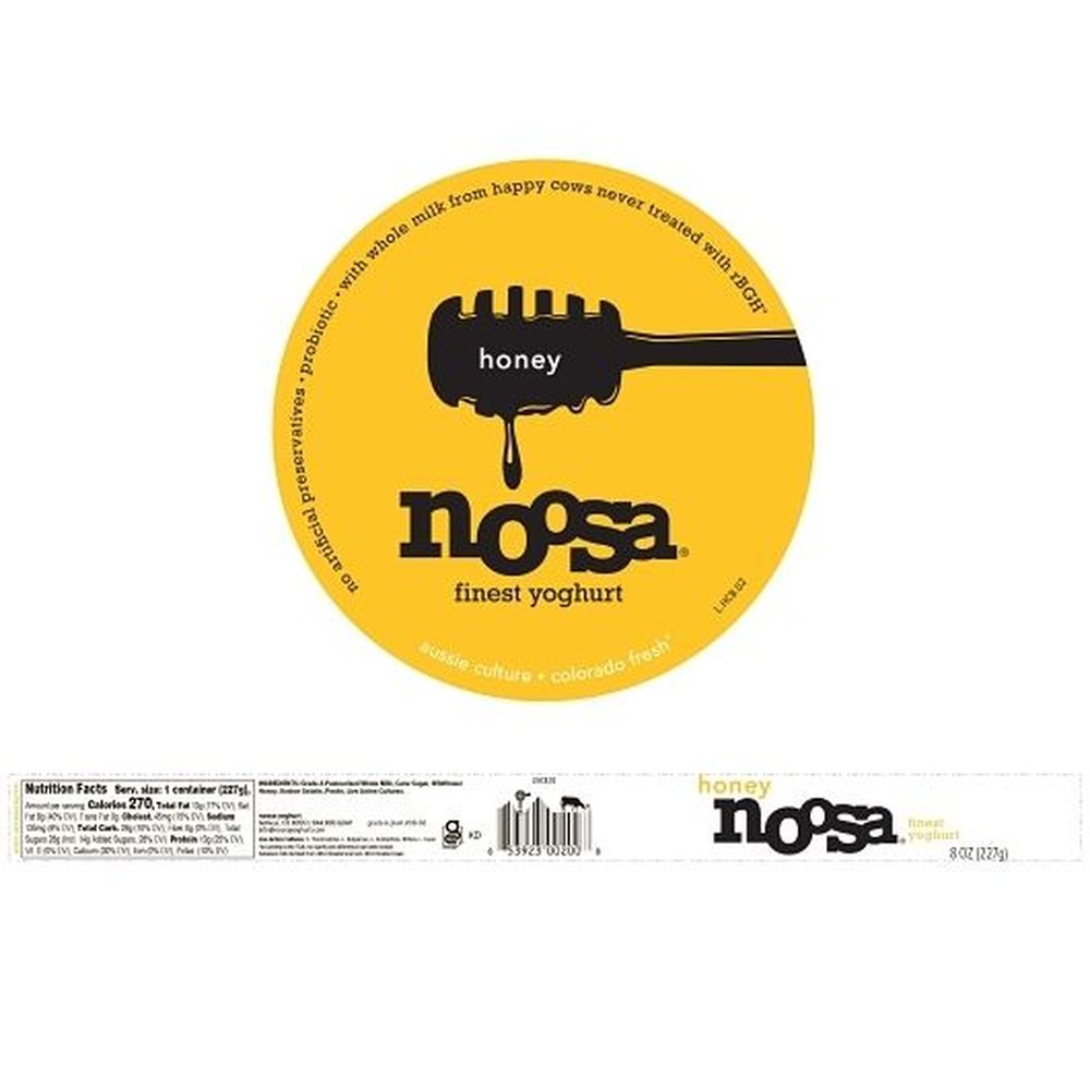 Noosa Honey Yoghurt, 8 Ounce -- 8 Per Case