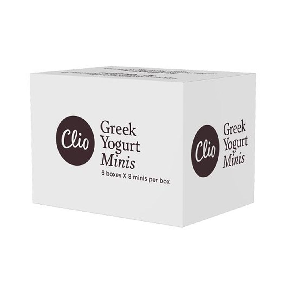 Clio Salted Caramel Mini Greek Yogurt Bar, 6.21 Ounce -- 6 Per Case