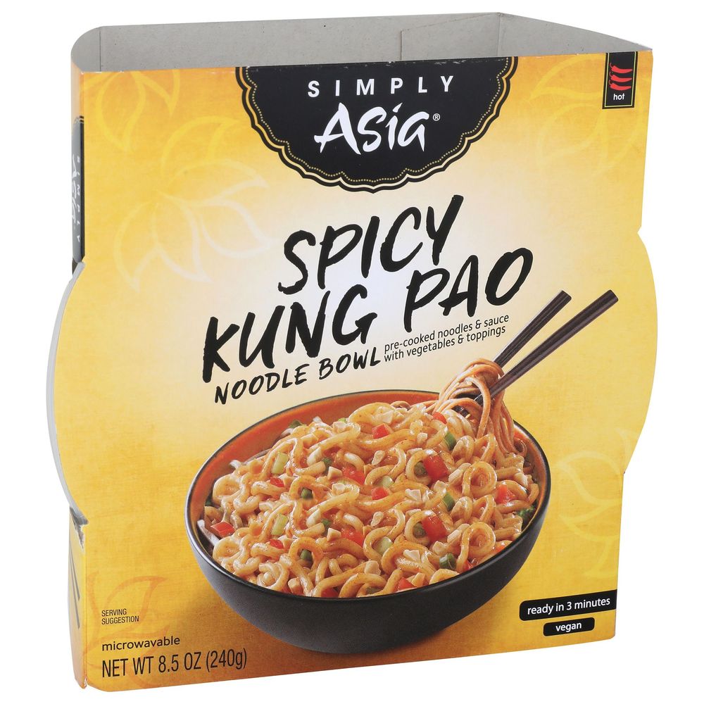 Simply Asia Heat And Serve Spicy Kung Pao Bowl, 8.5 Ounce -- 6 Per Case