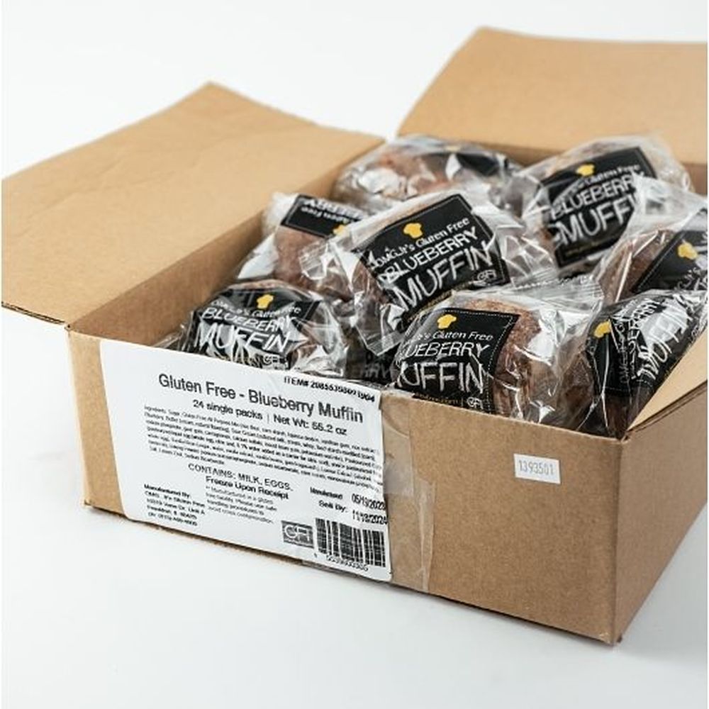 Omg...it's Gluten Free Blueberry Muffins, 4 Ounce -- 12 Per Case