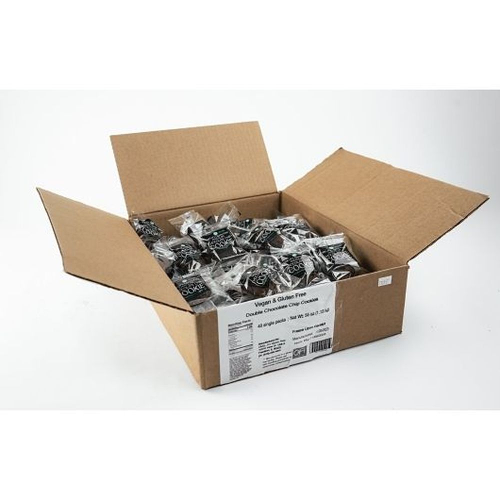 Omg...it's Gluten Free Vegan Double Chocolate Chip Cookie, 1 Ounce -- 48 Per Case