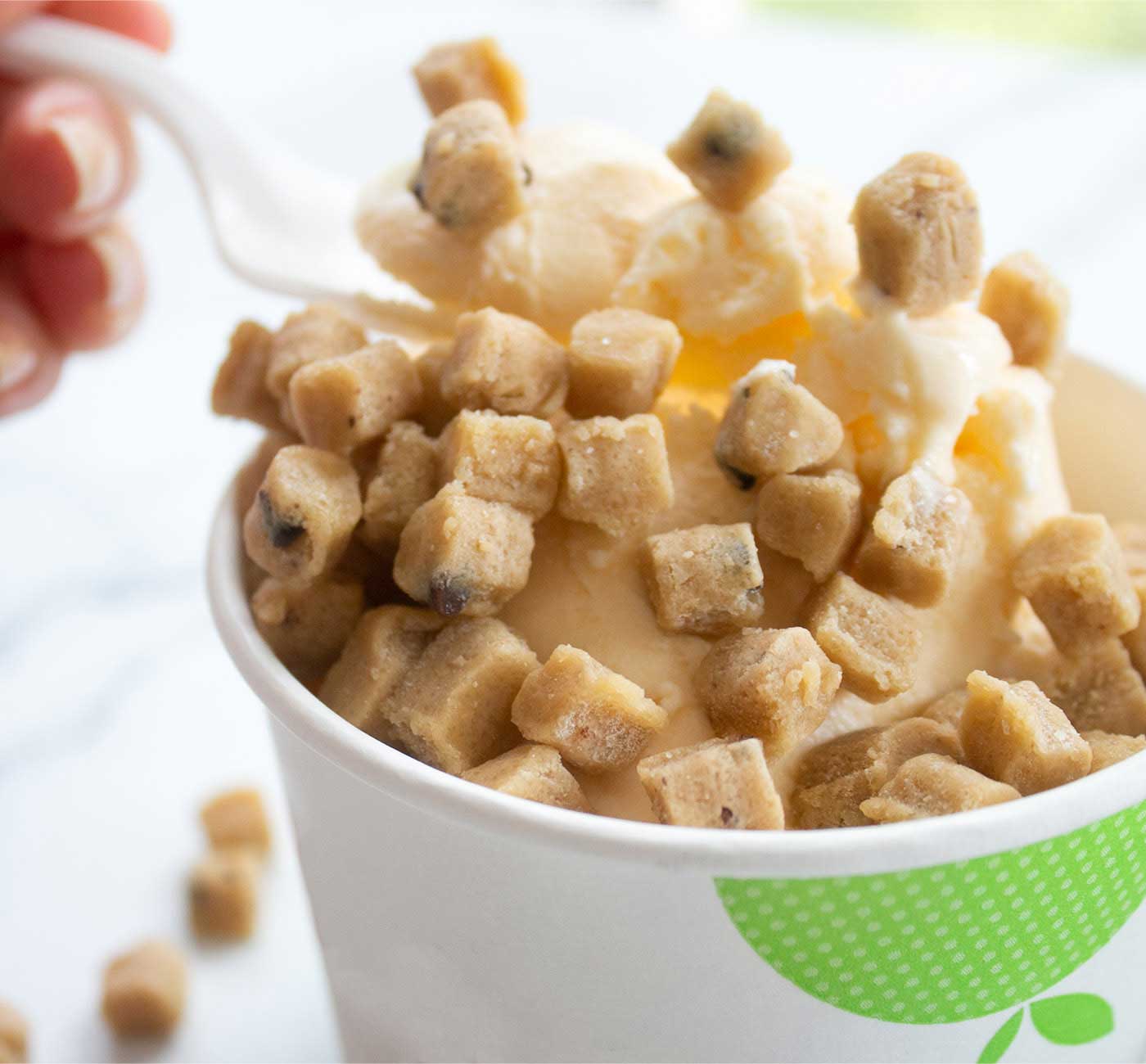 Rhino Ready To Eat Chocolate Chip Cookie Dough, 25 Pound.