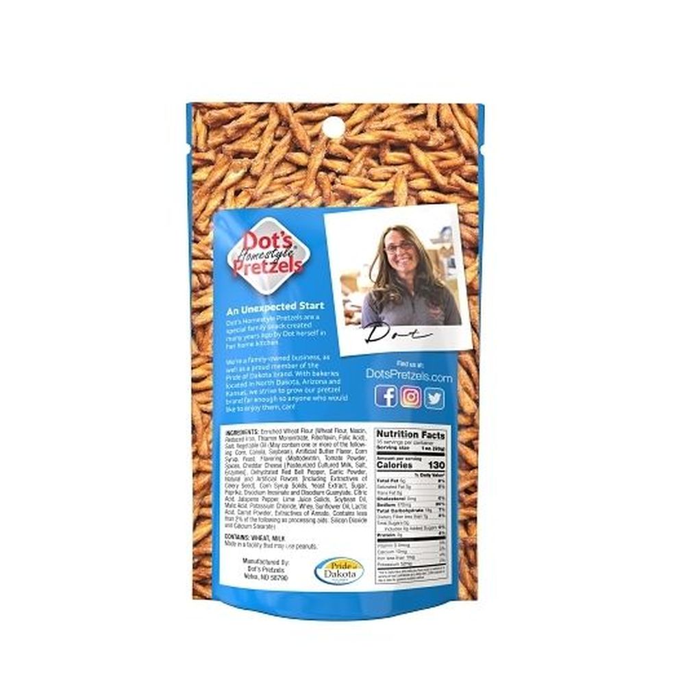 Dots Homestyle Southwest Seasoned Pretzel Twists, 16 Ounce -- 30 per case