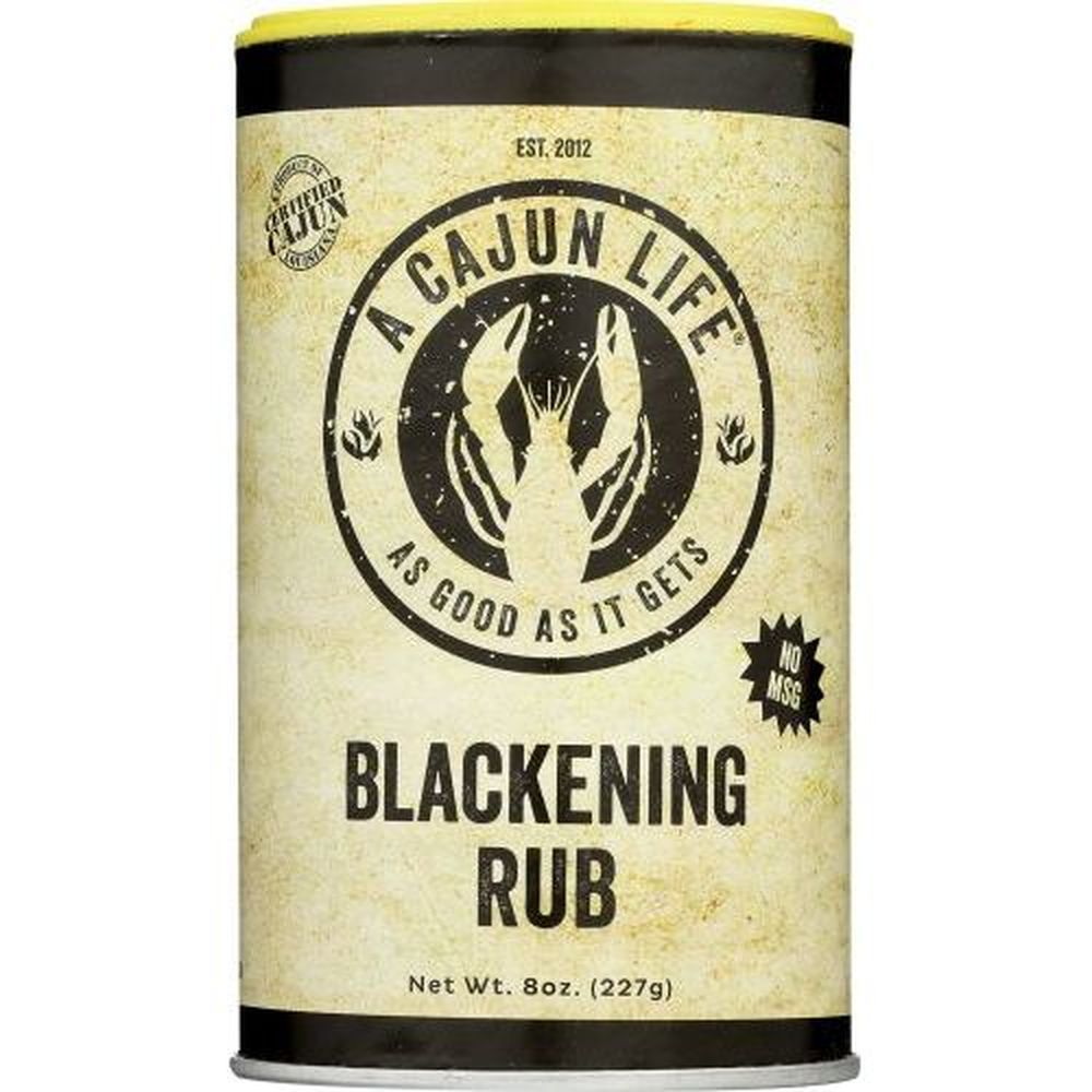 A Cajun Life Blackening Rub, 8 Ounce -- 6 Per Case