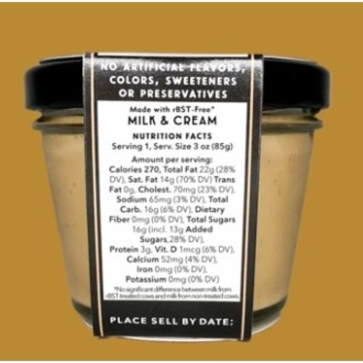 Sweet Craft Dolceria Sea Salt Caramel Panna Cotta, 3 Ounce -- 12 Per Case