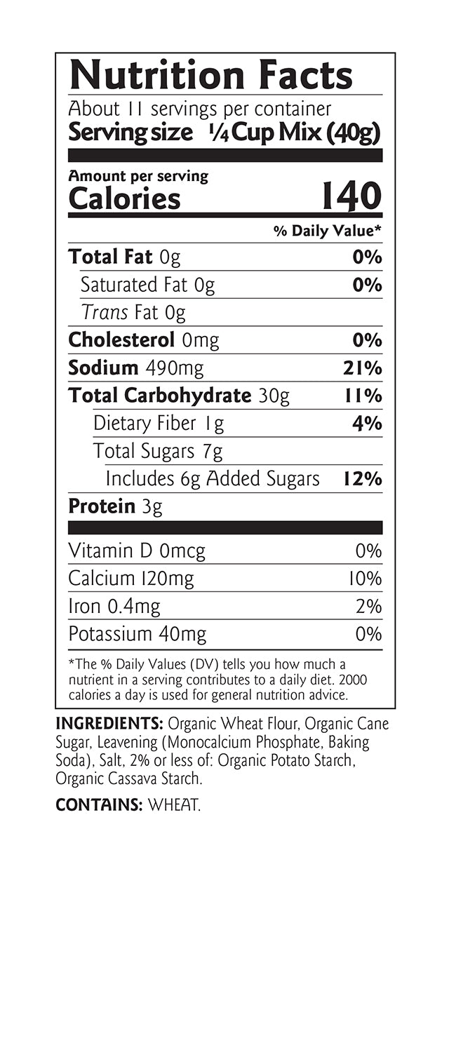 Birch Benders Organic Classic Pancake And Waffle Mix, 16 Ounce -- 6 Per Case