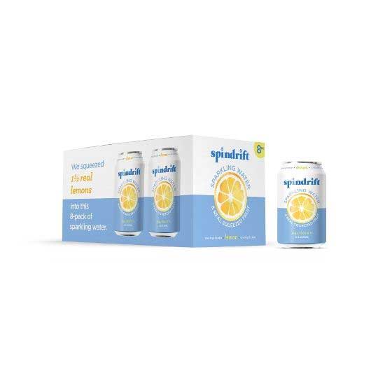 Spindrift Lemon Sparkling Water, 12 Fluid Ounce -- 24 Per Case