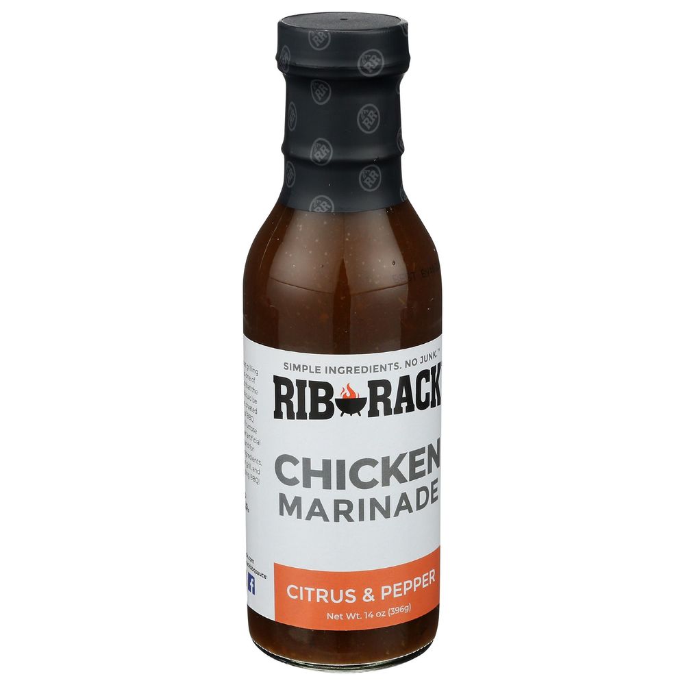 Rib Rack Chicken Marinade Sauce, 14 Ounce -- 6 Per Case