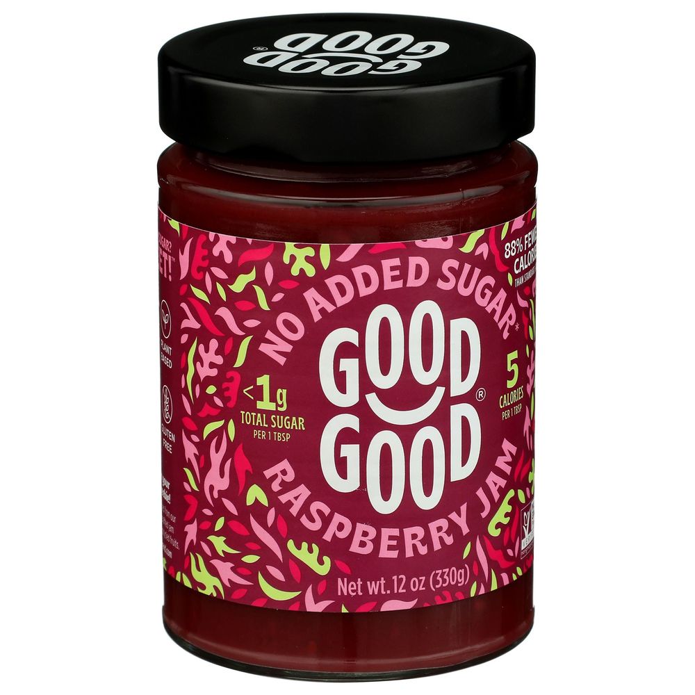 Good Good Raspberry Jam, 12 Ounce -- 6 Per Case