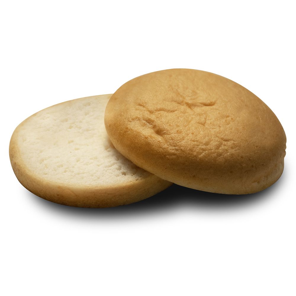 Smart Flour Foods 4 Inch Gluten Free White Hamburger Bun, 2.7 Ounce -- 24 Per Case