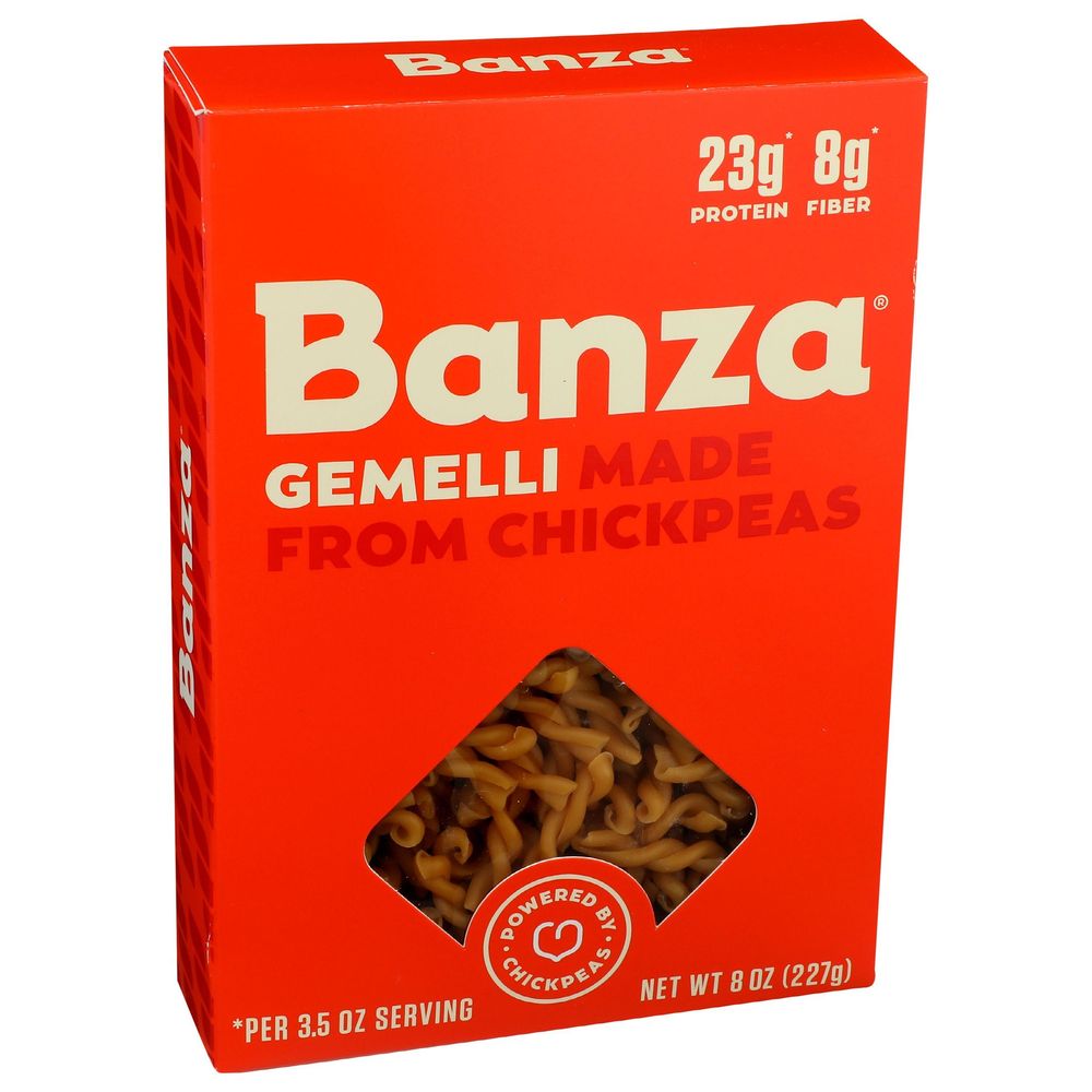 Banza Chickpea Pasta Gemelli, 8 Ounce -- 6 Per Case