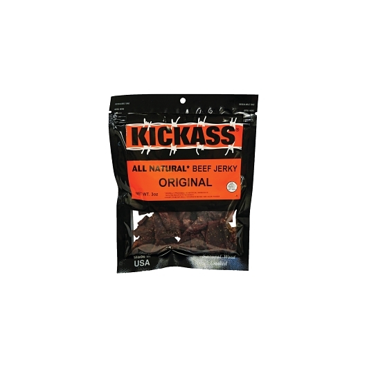 Kickass Original All Natural Beef Jerky, 3 Ounce 24 per case