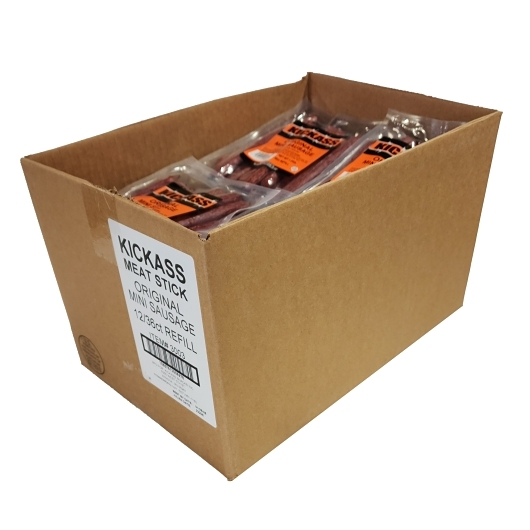 Kickass Original Flavored Mini Sausage Snack Stick, 36 Count -- 12 Per Case