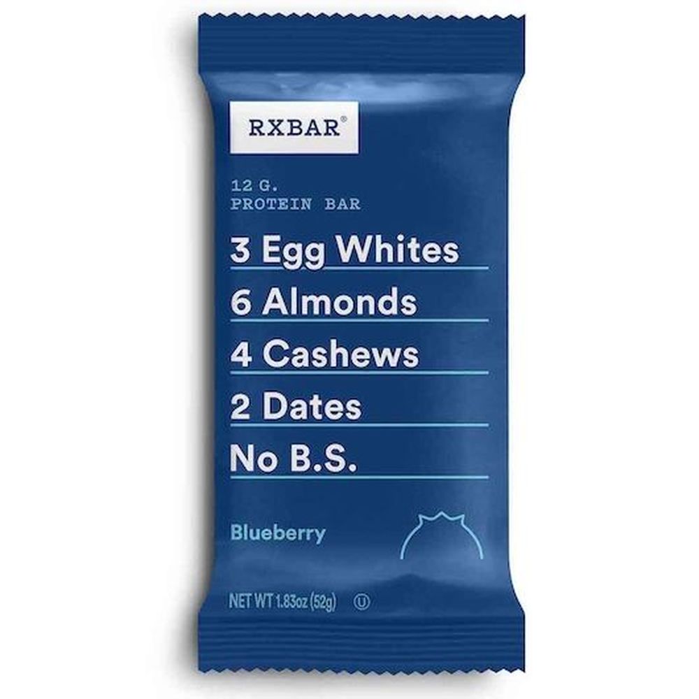 Rxbar Blueberry Protein Bar, 1.8 Ounce -- 30 Per Case