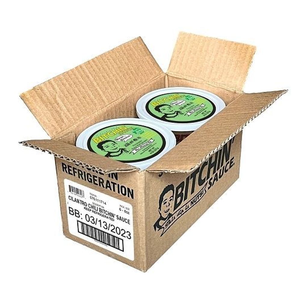Bitchin' Sauce Cilantro Sauce, 8 Ounce -- 6 Per Case