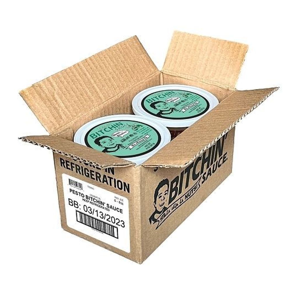 Bitchin' Sauce Pesto Sauce, 8 Ounce -- 6 Per Case