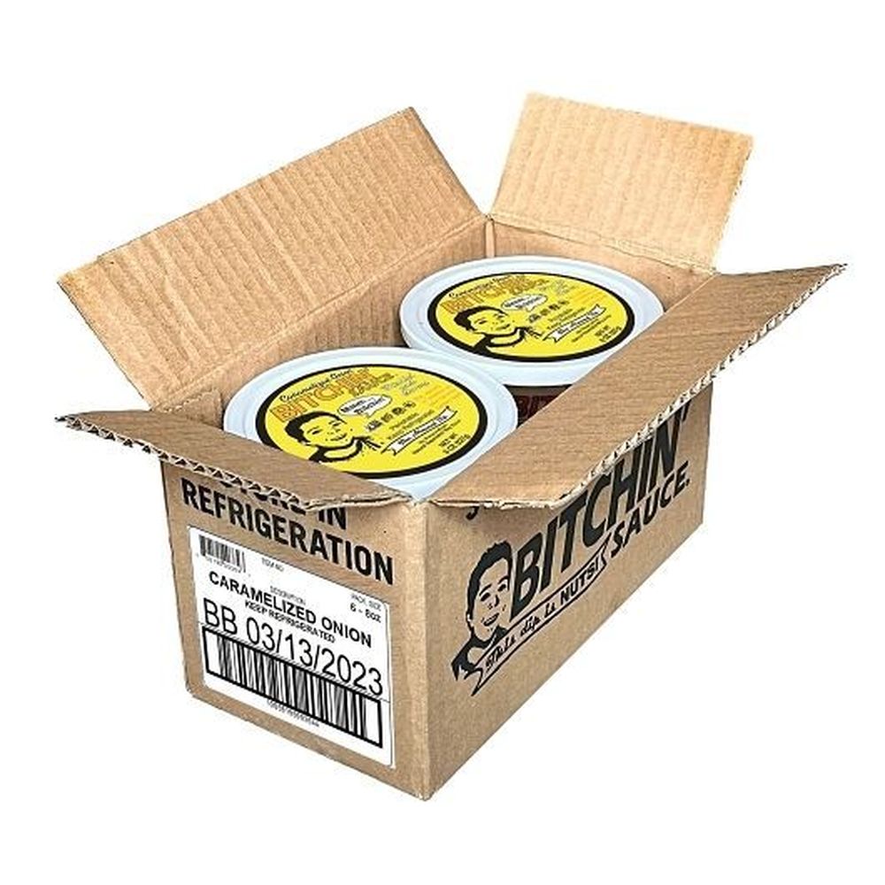 Bitchin' Sauce Caramelized Onion Sauce, 8 Ounce -- 6 Per Case