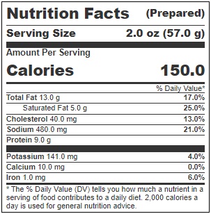 Gridley Halal Beef Italian Sausage, 30 Pound