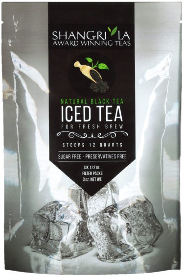 Shangri La Natural Iced Tea, 6 count per pack -- 12 per case.