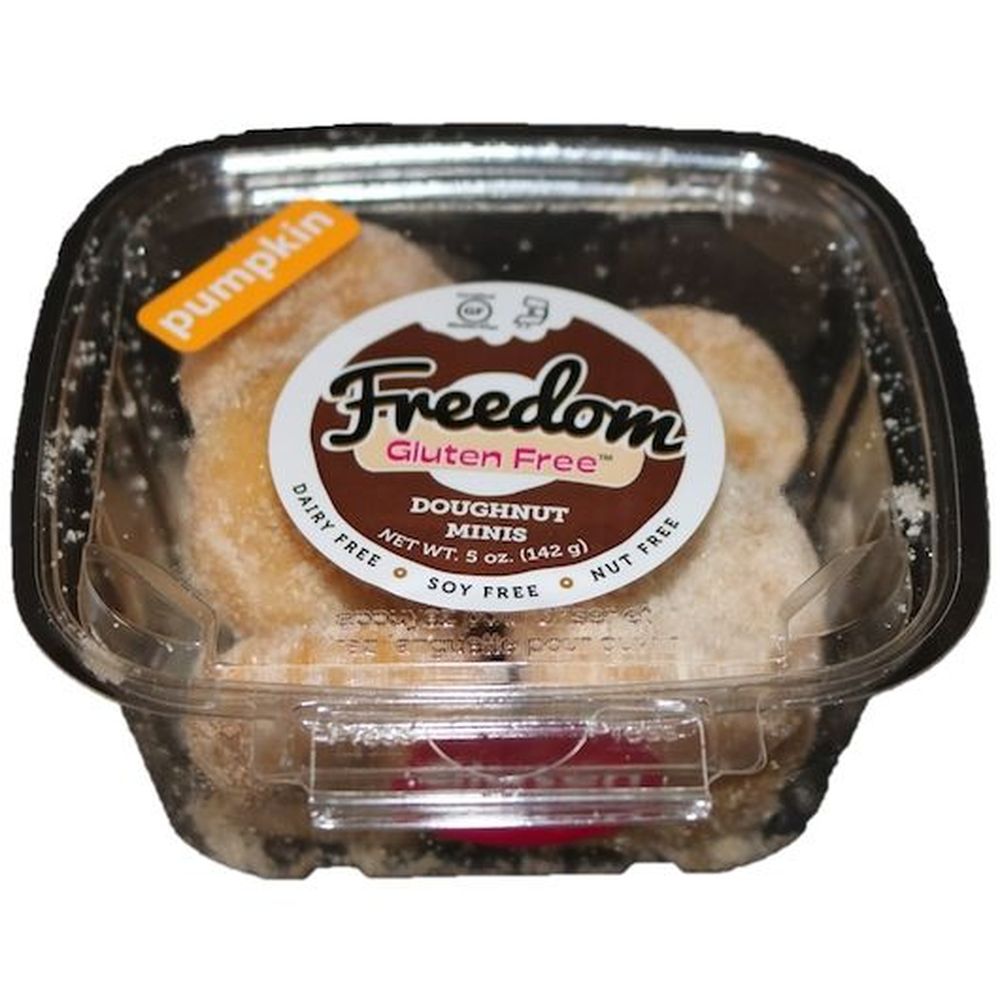 Freedom Gluten Free Pumpkin Mini Doughnuts, 5 Ounce -- 18 Per Case