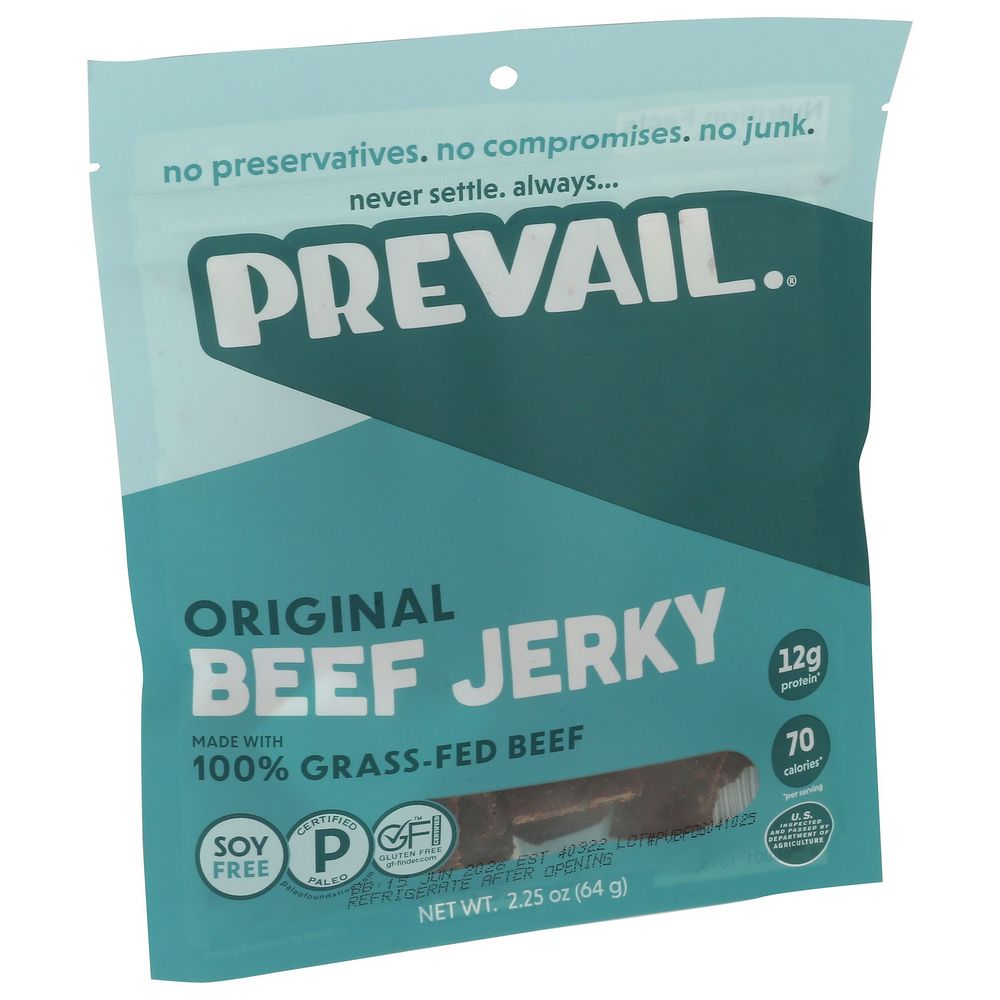 Prevail Original Beef Jerky, 2.25 Ounce -- 8 Per Case