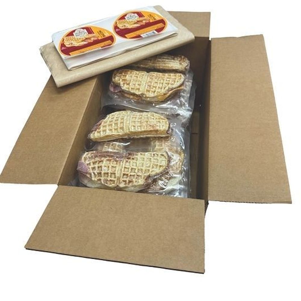 Nordic Waffles Bacon Egg And Cheese Waffle Sandwich, 5.12 Ounce -- 36 Per Case