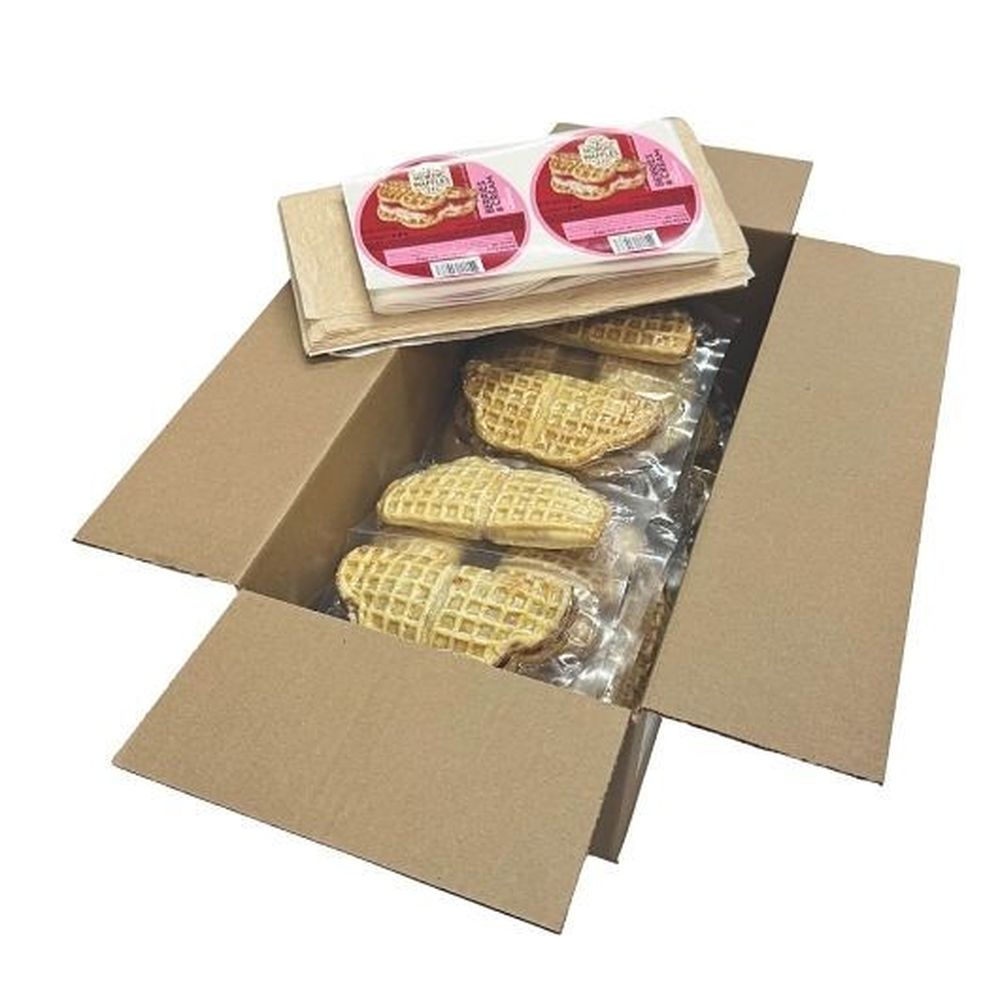 Nordic Waffles Berries And Cream Waffle Sandwich, 4 Ounce -- 36 Per Case
