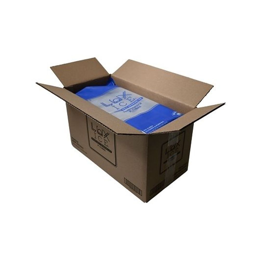 Lux Ice 2 Inch Foodservice Ice Cube, 18 Count -- 4 Per Case