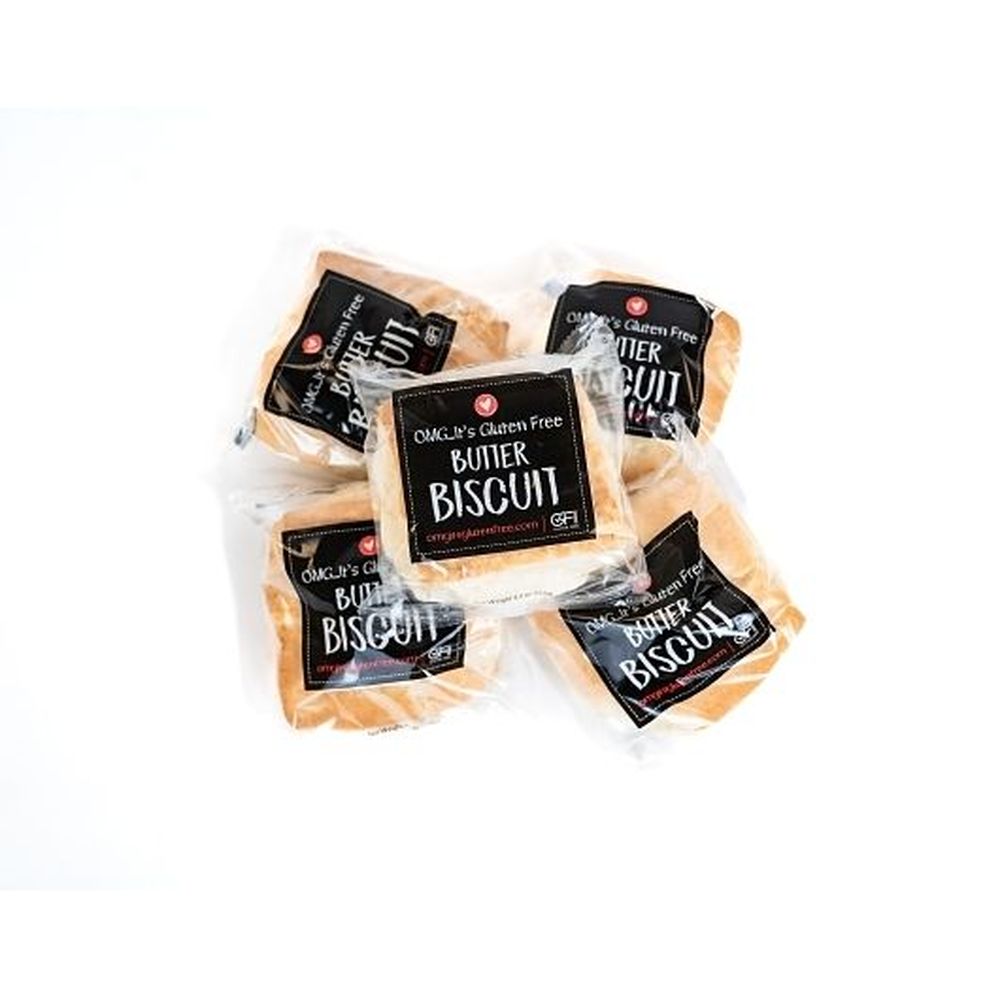 Omg...it's Gluten Free Butter Biscuit, 4.2 Ounce -- 24 Per Case
