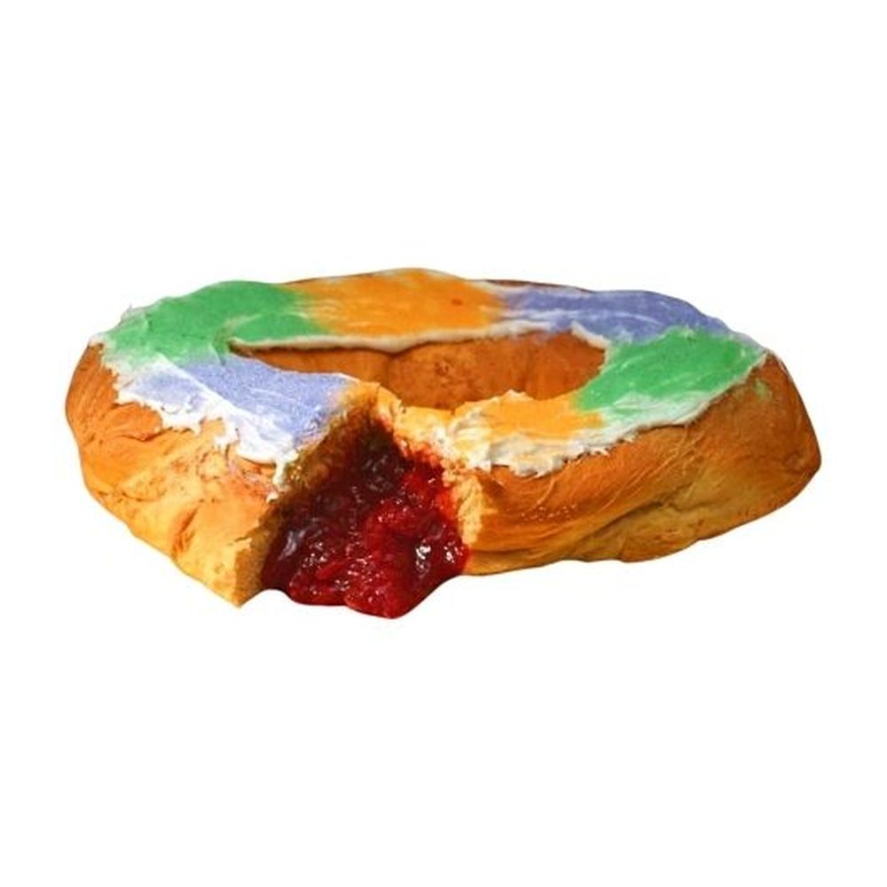 Joe Gambinos Bakery Strawberry King Cake, 46 Ounce -- 6 Per Case
