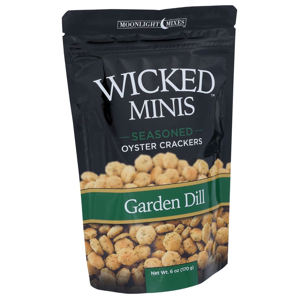 Wicked Mix Garden Dill Oyster Crackers, 6 Ounce -- 6 Per Case