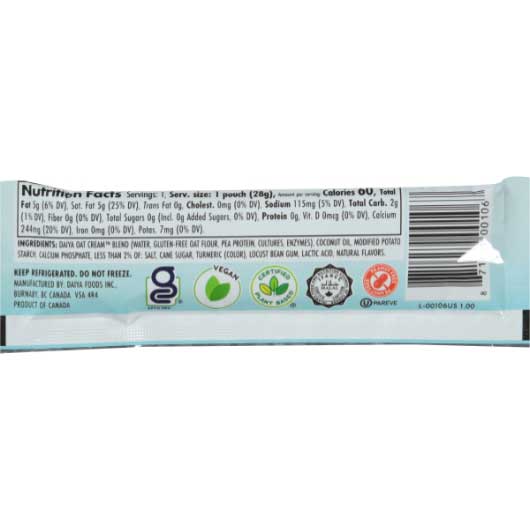 Daiya Dairy-Free Original Cream Cheese - Single Serve Packet, 1 Ounce -- 100 per case