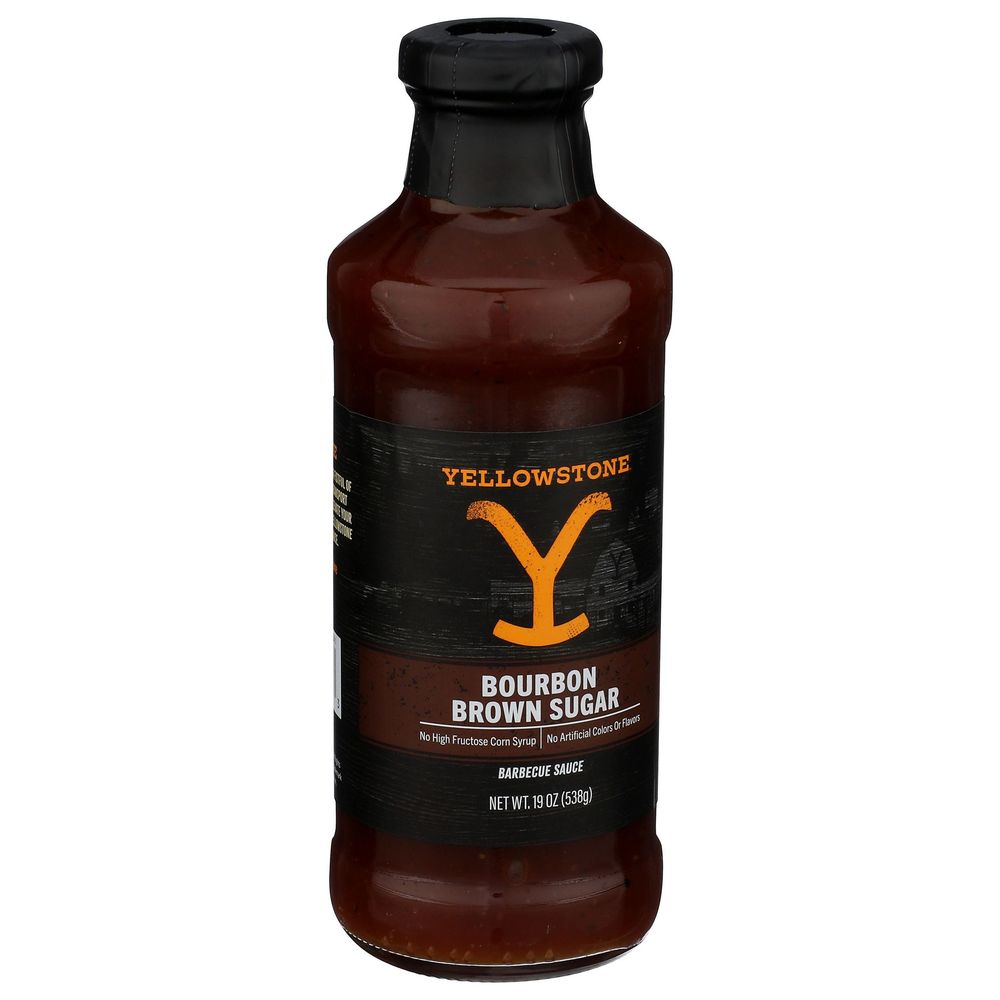 Yellowstone Bourbon Brown Sugar Barbecue Sauce, 19 Ounce -- 6 Per Case