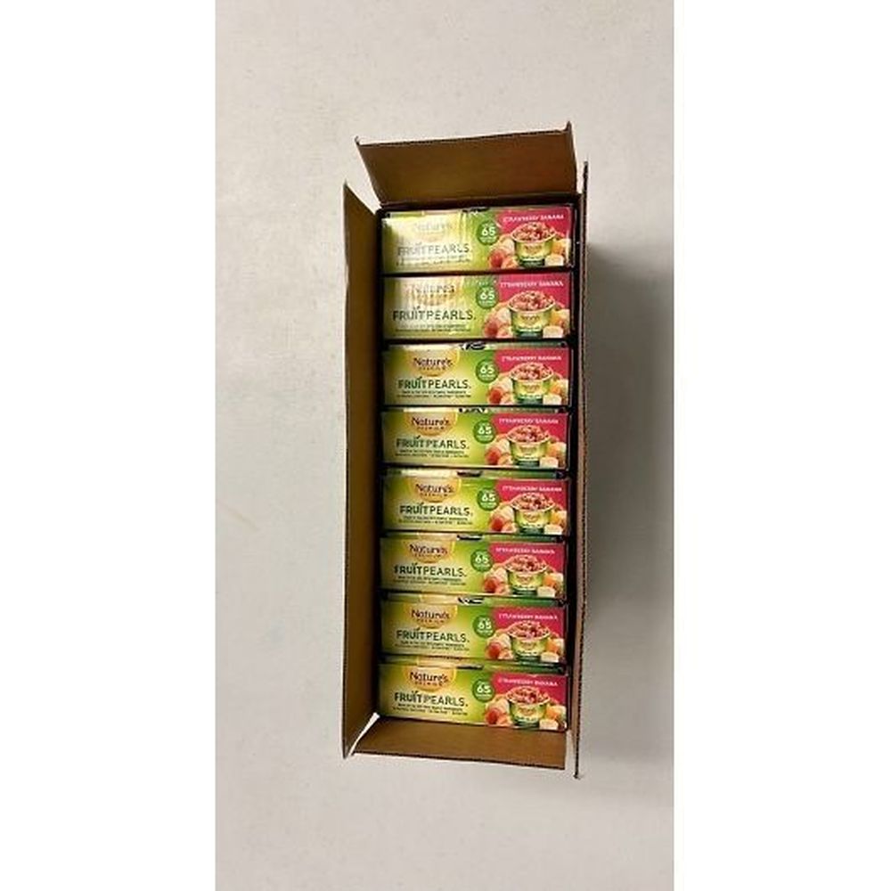 Nature's Premium Fruit Pearls Strawberry Banana Fruit Pearls, 9.2 Ounce -- 8 Per Case