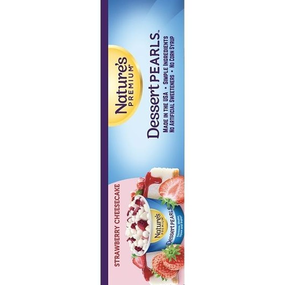 Nature's Premium Strawberry Cheesecake Dessert Pearls, 2.3 Ounce -- 32 Per Case