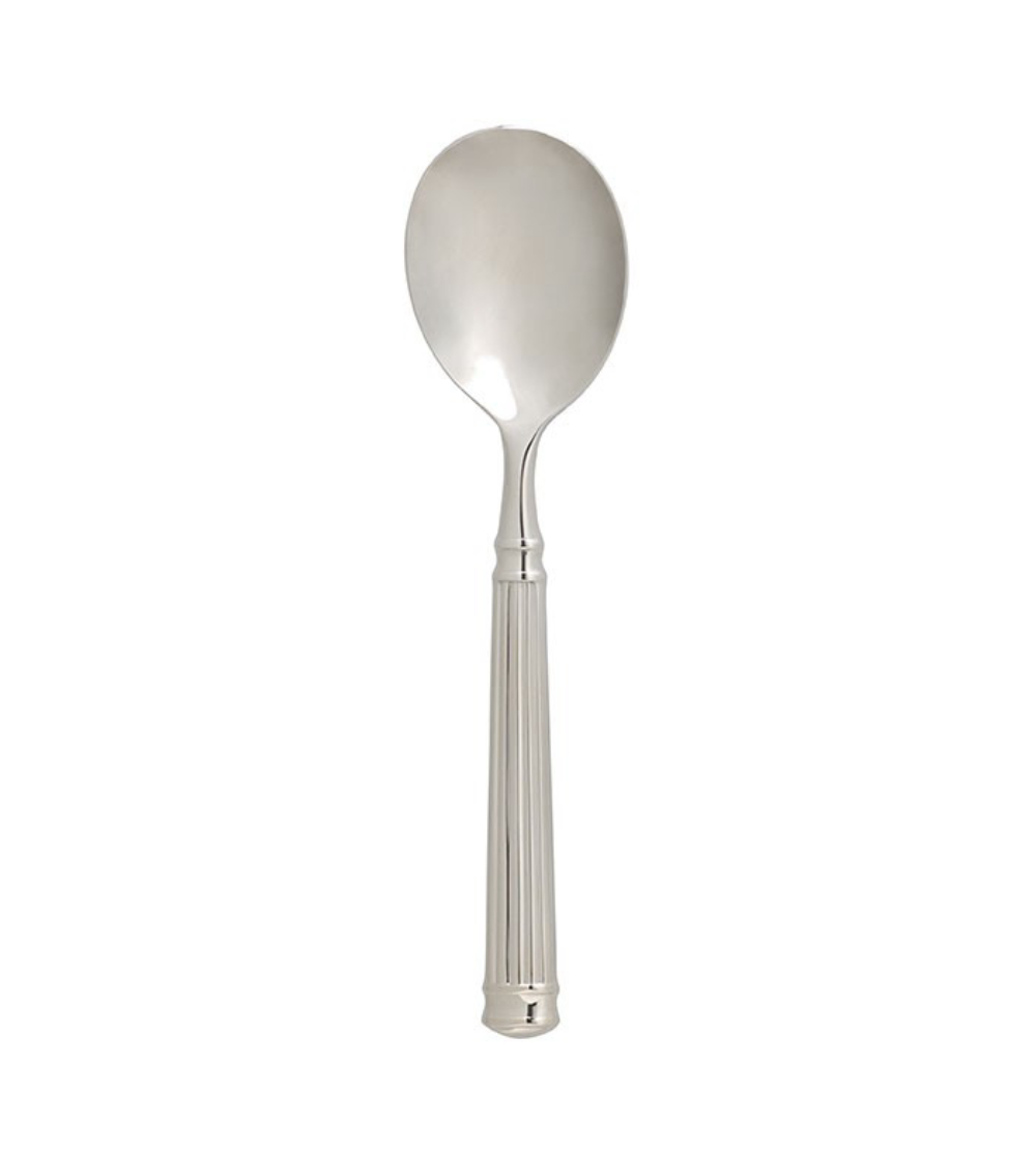 Lumin Spoon Luminarc Fluted 18/10 Soup Spoon, 7 inch -- 36 per case