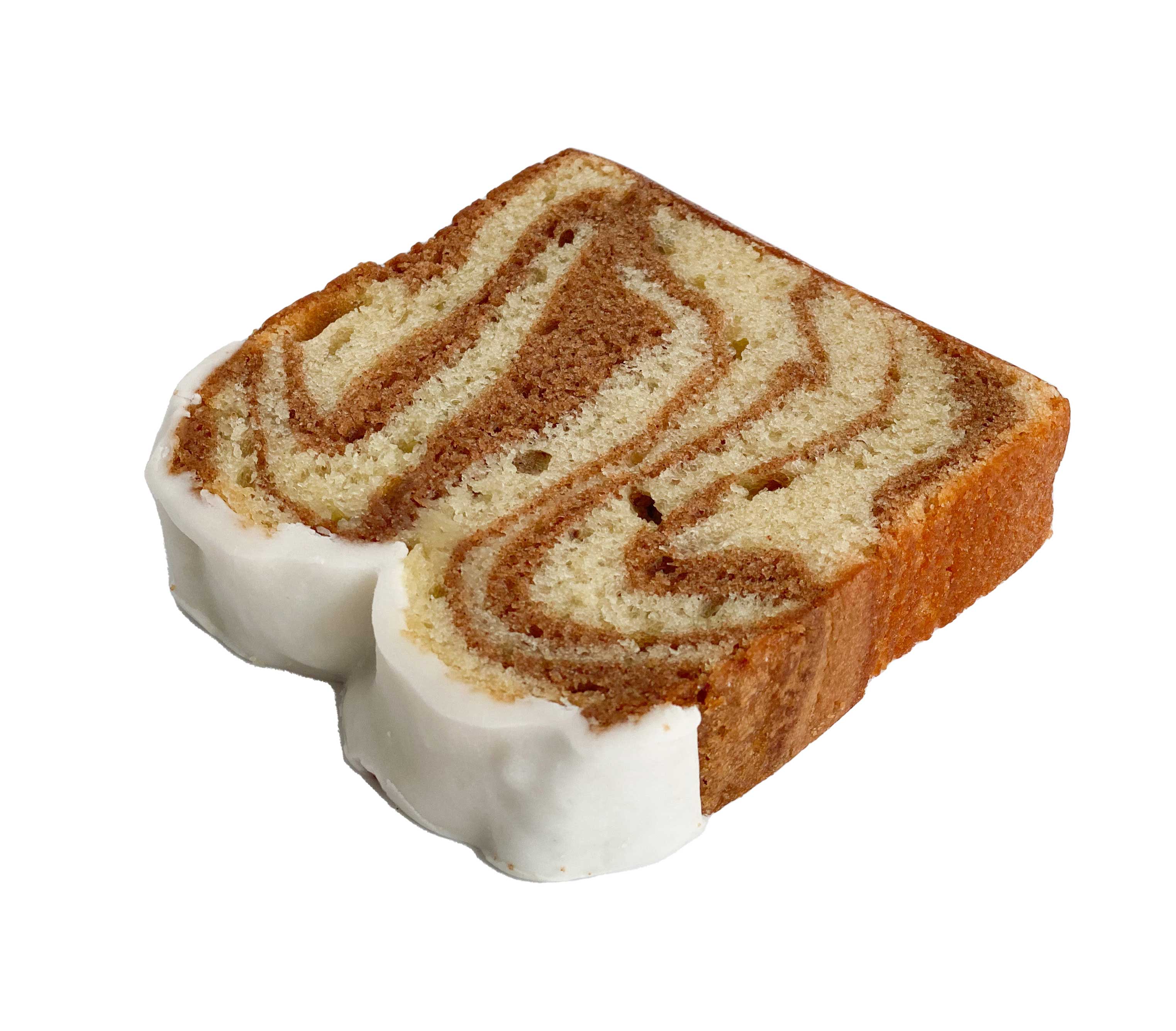 Simple Joys Bakery Cinnamon Swirl Iced Sliced Cake Loaf -- 20 Per Case