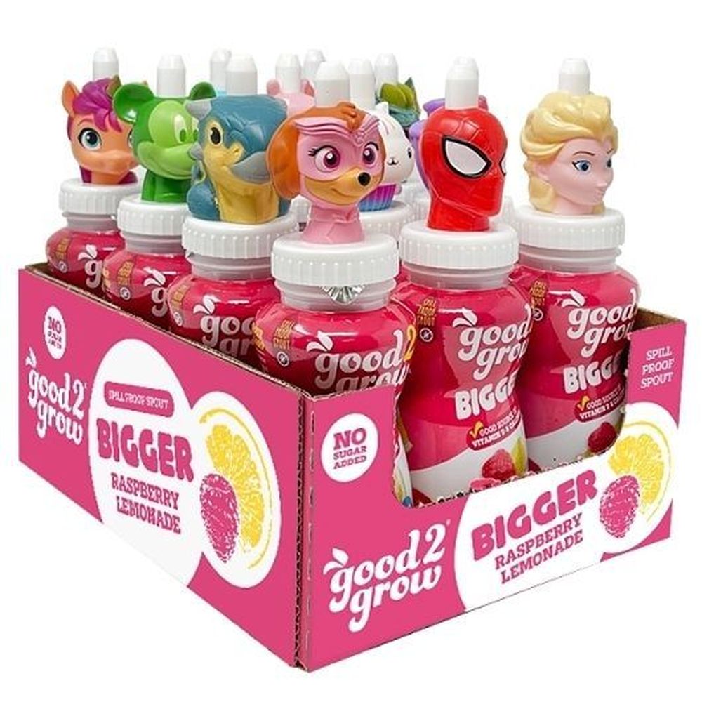 Good2grow Bigger Raspberry Lemonade, 10 Fluid Ounce -- 12 per case